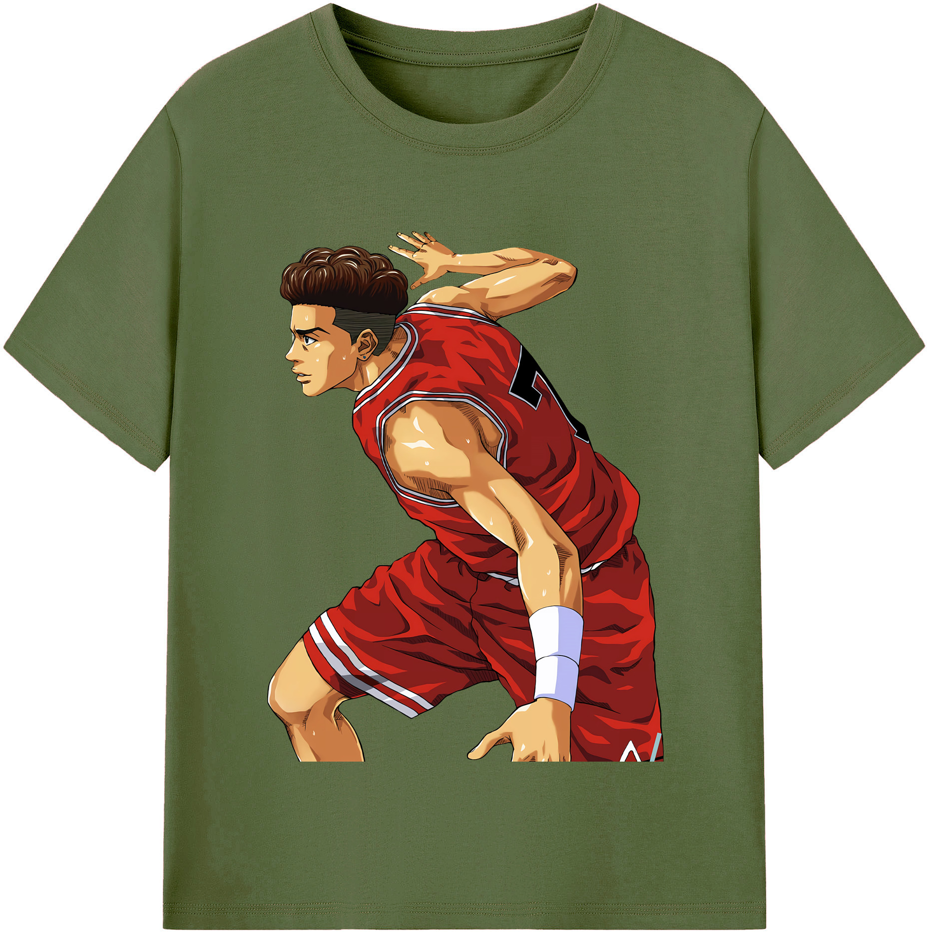 （画像用） SLAM DUNK／スラムダンク 綿100％半袖Tシャツ（フロントプリント）